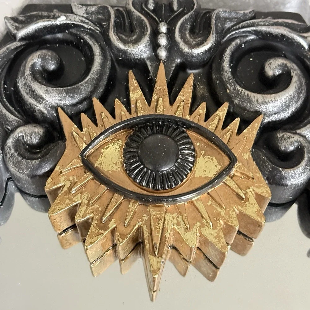 Christian Siriano 3D Third Eye Snake Mirror Gothic Baroque Halloween Witchy Goth